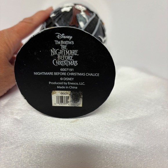 Nightmare Before Christmas Chalice Disney Enesco Jack Sally Zero Cup - Picture 8 of 8
